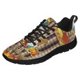 thumbnail image 2 of Gnomes Happy Fall You All Running Shoes Sneakers Mesh Black Size 11, 2 of 5