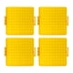 thumbnail image 1 of Bewildely 4 pack/lote herramientas de educación temprana de borde suave para la práctica de coordinación mano-ojo material didáctico Juguetes Educativos Amarillo, 1 of 6