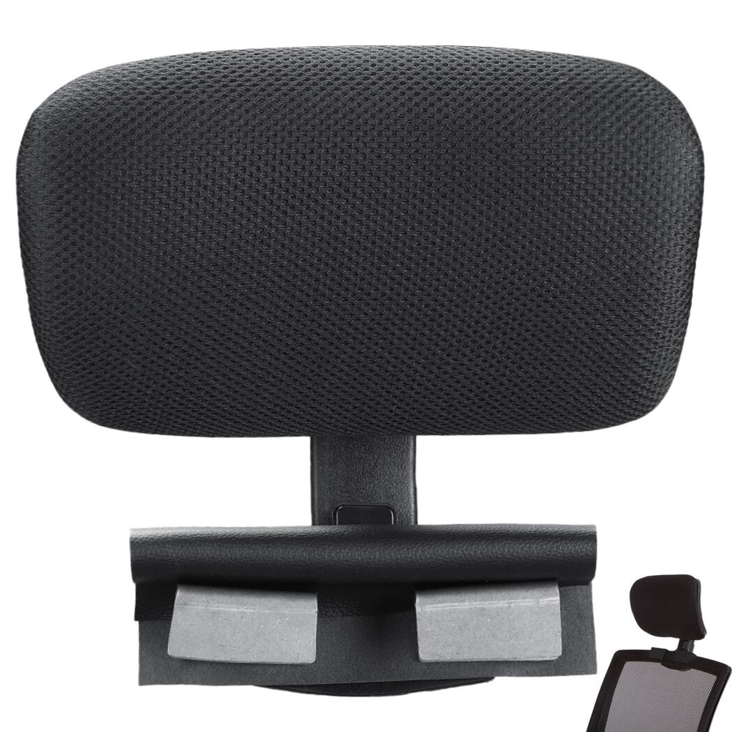Office Chair Mesh Headrest Attachment Universal, Adjustable & Detachable  Ergonomic Neck Support Cushion Clip On, Breathable Mesh Head Pillow  Detachable, Compati… in 2023