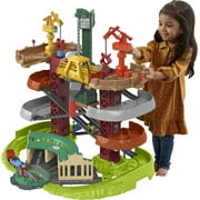 Thomas & Friends Trains & Cranes Super Tower Playset with Thomas, Percy & Harold
