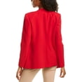 thumbnail image 3 of Veste Blazer Unie pour Femmes R Élégante à Manches Longues, Manteau Cardigan de Bureau, Blouse Formelle, 3 of 8