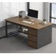 thumbnail image 5 of Single Commercial Office Desks - Boss Employee Write Workbench - Office Desks Computer Drawers - Escritorios Work Furniture QF50OD My Lux Decor Round, 5 of 9
