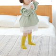 thumbnail image 7 of Gureui Toddler Infant Baby Boys Girls Medium Tube Socks, Solid Color Ribbed Knit Knee High Socks Seamless Uniform Stockings, 7 of 7