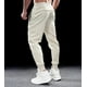 thumbnail image 2 of Joggers Fioboc para hombre, algodón blanquecino con bolsillos, talla M, 2 of 6