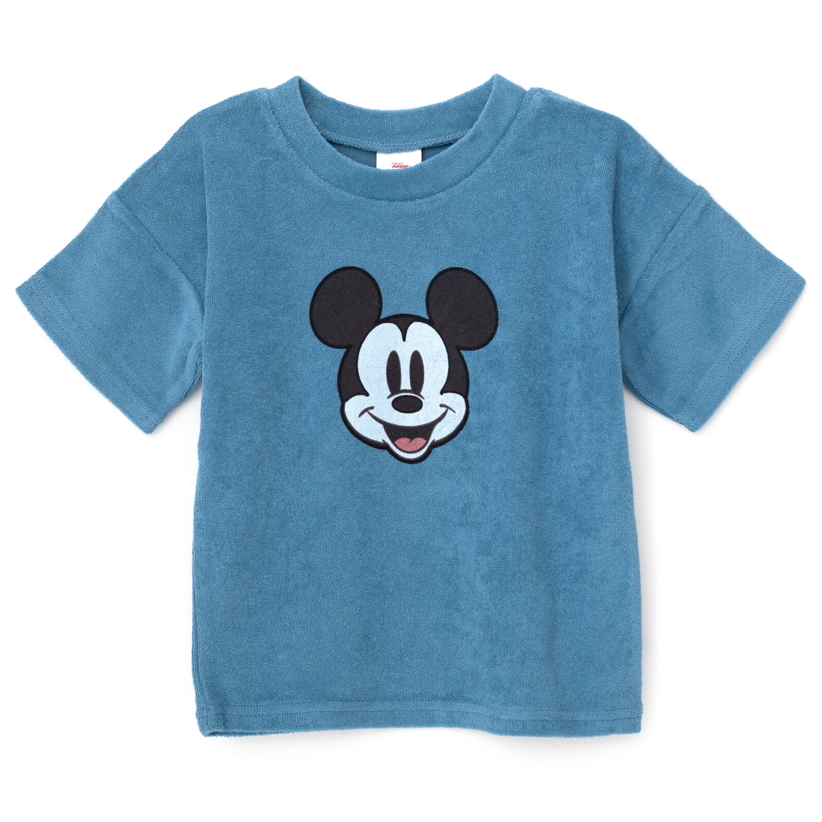 Disney Mickey Mouse Toddler Boys' Loop Terry 2-Piece T-Shirt and Shorts Set Mickey Mouse Blue