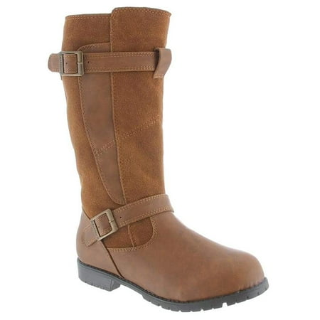Bearpaw Women's Edith Snow Boots Brown Sheepskin 10 M