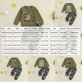 thumbnail image 3 of HCNTES Baby Boy Winter Clothes Toddler Boys Clothes Fall Winter Outfit Sets 12M 18M 2T 3T 4T 5T 2Pcs Set Boys Long Sleeved Solid Color Crewneck Letter Printed Sweatshirt Trousers Suit, 3 of 4