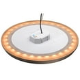 thumbnail image 3 of ETI 11" Low Profile Surface Mount LED Ceiling Light; Oil Rubbed Bronze, 3CCT Adjustable: 3000K/4000K/ 5000K, 3 of 8
