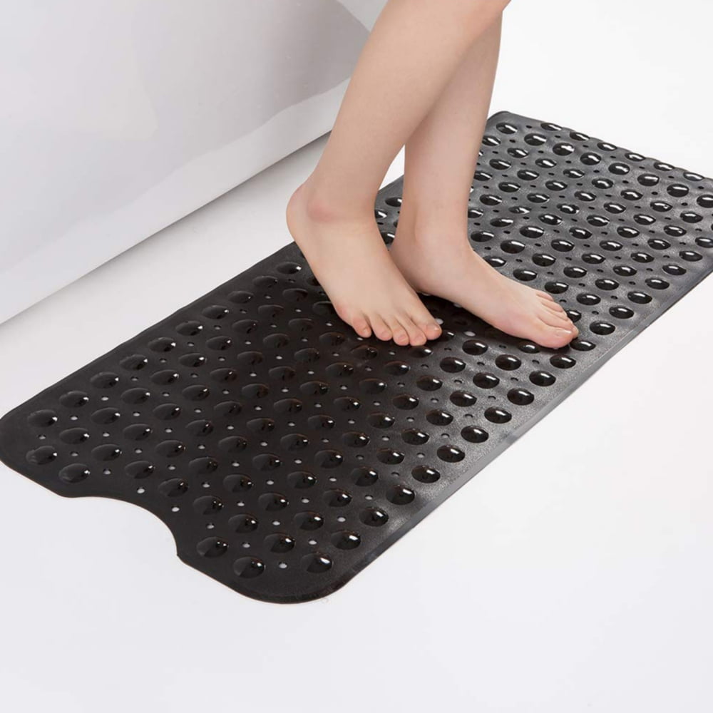 Bath Tub Mat, 40 x 16 Inches NonSlip Shower Mats with Suction Cups and