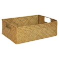 thumbnail image 1 of Handmade Seaweed Storage Basket Woven Storage Box with Handle for Home Kitchen Office, 1 of 8