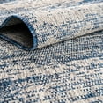 thumbnail image 7 of Unique Loom Outdoor Modern Collection Area Rug - Cartago (4' Round Blue/Ivory), 7 of 7