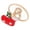 D, variant on Homerr Christmas Napkin Ring Holiday Napkin Holder Snowman Santa Claus Christmas Napkin Ring Table Decoration Dinner Napkin Holder Buckle Xmas Party Supplies Set of 4
