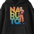 thumbnail image 7 of Naruto Classic Character Pointing With Ombre Text Youth Black Graphic Hoodie-XS, 7 of 7