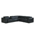 thumbnail image 5 of Titan Furnishings 6-Piece 1 Console 3-Power Reclining Italian Leather Sectional, 5 of 7