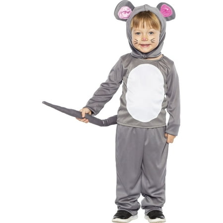 Childs Little Grey Mouse Costume X-Small 6