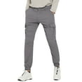 thumbnail image 6 of SPECIAL MAGIC Men's Hiking Cargo Pants Slim Fit Stretch Jogger Cycling Waterproof Outdoor Trousers with Pockets（Grey 34）, 6 of 7