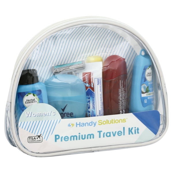 Premium Womens 7-Piece Travel Size Kit