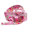 thumbnail image 6 of Country Brook Design® 2 inch Pink Paisley Polyester Webbing, 10 Yards, 6 of 6