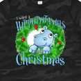 thumbnail image 4 of Inktastic I Want a Hippopotamus for Christmas Boys or Girls Toddler T-Shirt, 4 of 5