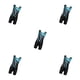 thumbnail image 1 of Minnieouse Leotardos de gimnasia de baile de ballet para niñas estilo tanque 5-6 años rosa azul 11-12 años Type2 NO2, 1 of 1