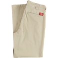 thumbnail image 2 of Dickies Womens High-Rise Relaxed Cropped Casual Pants, Beige, Juniors, 9, 2 of 3