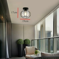 Modern E27 Ceiling Light Fixture Small Crystal Chandelier Indoor Lighting Black For Bedroom, Office