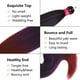 thumbnail image 4 of Pelo trenzado preestirado FAYETA Ombre de 28 pulgadas, 3 paquetes, 4 of 6