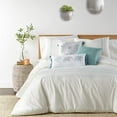 thumbnail image 2 of Levtex Home - Terrington Comforter Set - King Comforter 106 x 94in. + Two King Pillow Cases 36 x 20in. - Stripe White and Blue - Cotton, 2 of 6