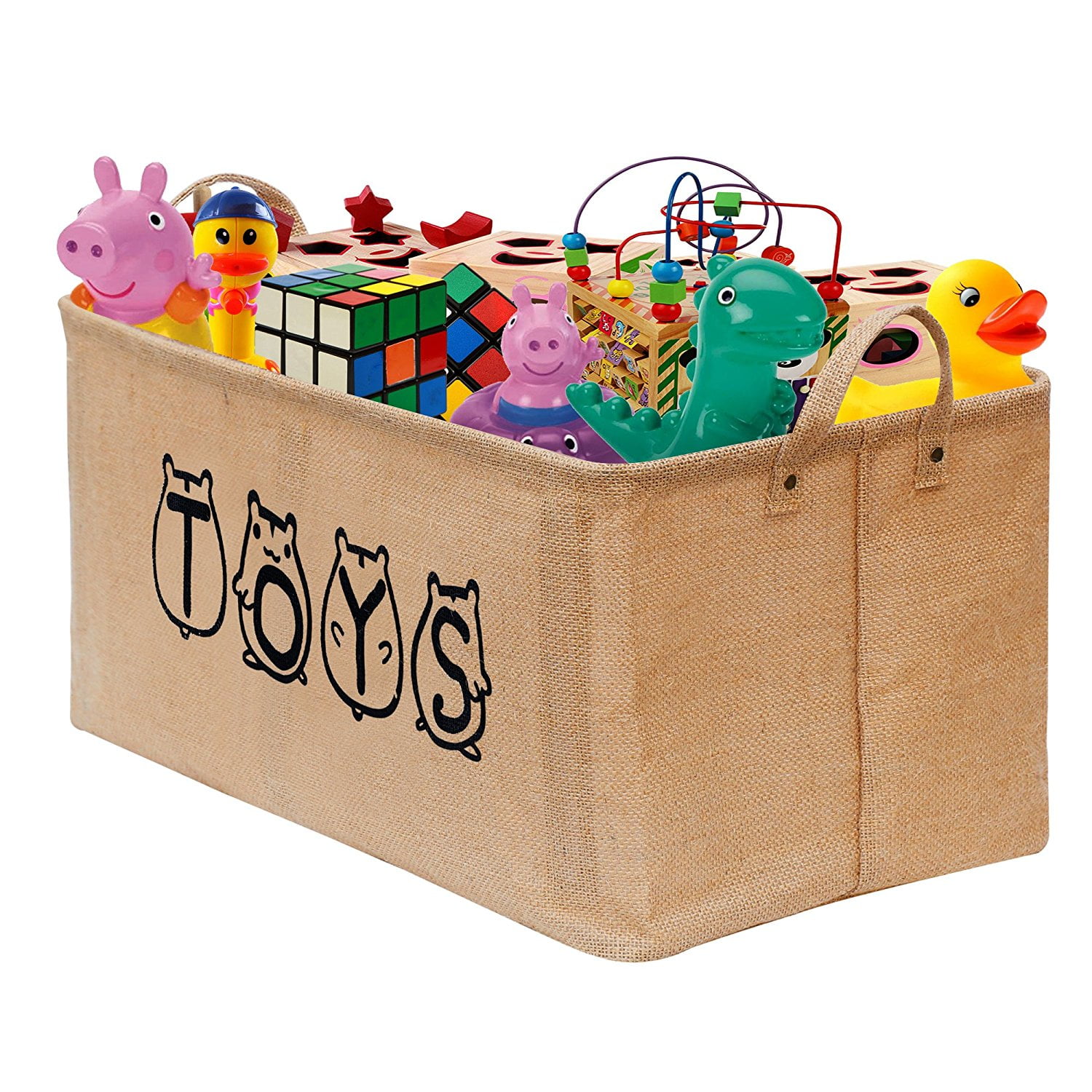Gimars Toy Basket Box 20" Large Toy Chest Storage Bin ...
