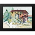 thumbnail image 2 of Stellar Design Studio 18x15 Black Modern Framed Museum Art Print Titled - Tuscan Farmhouse, 2 of 5