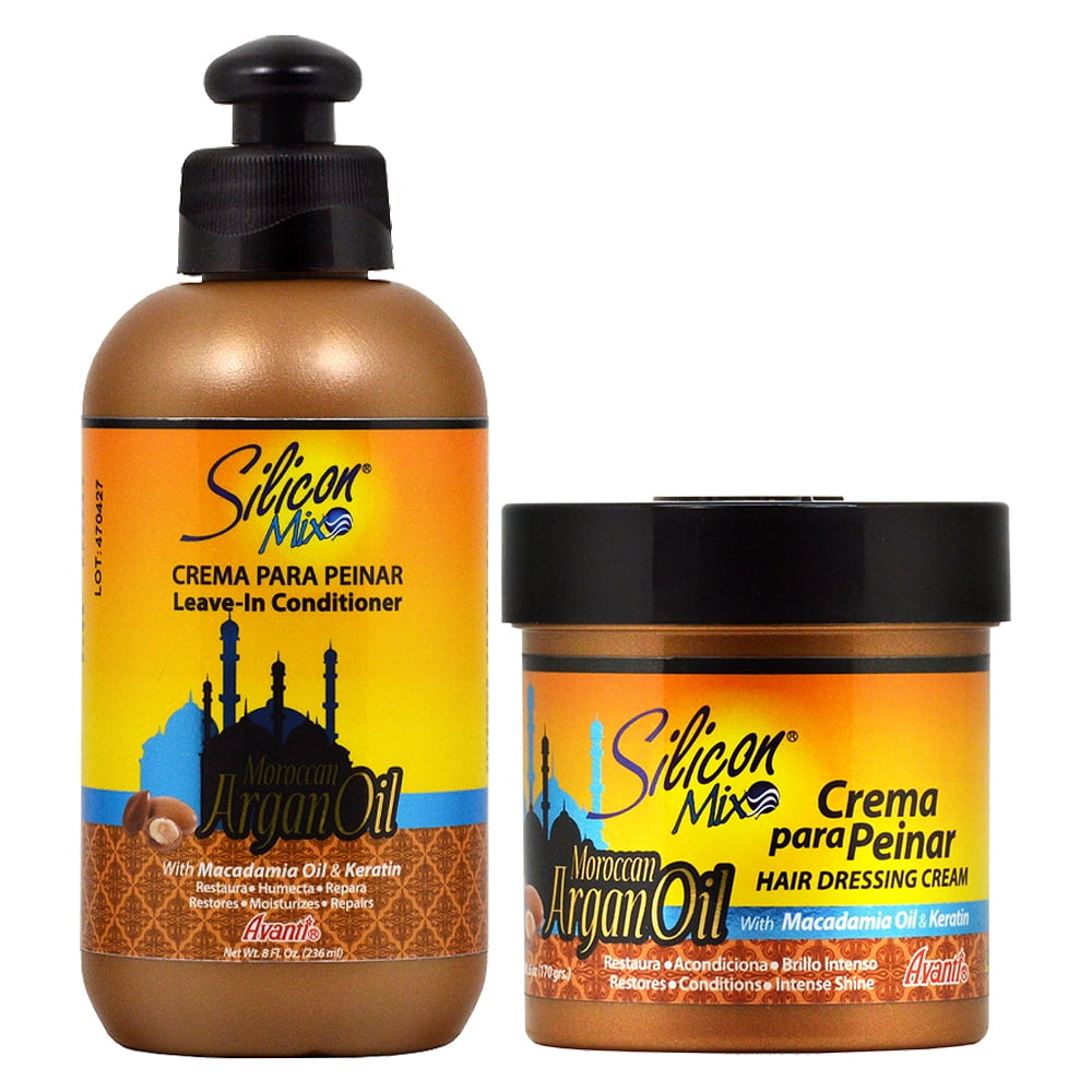 Silicon Mix Moroccan Argan Oil Hair Treatment - 8 oz jar