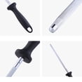 thumbnail image 2 of 33CM Carbon Steel Handheld Sharpener Professional Sharpening Steel Easy to Use Sharpening Rod for Home Kitchen or Restaurant, 2 of 8