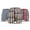 Red Plaid Pack, variant on Men's Woven Boxer Shorts 3-Pack - 5 Plaid Patterns, Premium Cotton, Comfortable Elastic Waist, Button Fly, Casual Underwear for Daily Wear, Black Navy pack, 3XL