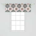 thumbnail image 2 of Ambesonne Thistle Window Valance, Ornament Print, 54" X 18", Multicolor, 2 of 3