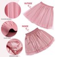 thumbnail image 3 of unbranded Falda De Tul Rosa Para Fiesta Con Elástica Y Interior Para Mujer, 3 of 7