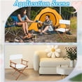 thumbnail image 4 of Cloth & Bamboo Sticks for Beach Chair Cloth Replacement Supplies White 330~410x133~320x2.5mm, 4 of 9
