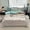200*230cm, variant on Four-Piece Cotton Yarn-Dyed Washed Bedding Set - Soft and Breathable Comfort for Cozy Sleep