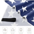 thumbnail image 2 of Dreamtimes American Flag Star Beach Towel Lightweight Compact Oversized Travel Towels Super Absorbent Quick Dry Towel for Swimming Camping Holiday, 2 of 7