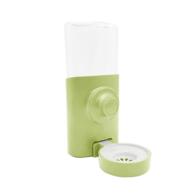 GROWTH TANK Automatic Rabbit Drinker Automatic Water Dispenser for Bunny Small Pet Quail green
