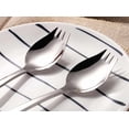 thumbnail image 2 of Sporks - Juego de 6 cubiertos de acero inoxidable 18/10 para niños, aperitivos de frutas, postres, ensaladas, niños, 8,2 pulgadas de largo (S) Adepaton SNFLD896-1, 2 of 6