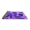 thumbnail image 2 of Ahgly Company Indoor Square Abstract Purple Modern Area Rugs, 5' Square, 2 of 4
