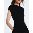 thumbnail image 4 of Scoop Women’s Maxi Dress with Short Dolman Sleeves, Sizes XS-4X, 4 of 4