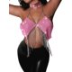 thumbnail image 1 of Txlixc Chaleco de ocio femenino, color sólido, sin mangas, sin espalda Txlixc moda, 1 of 8