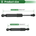 thumbnail image 4 of Unique Bargains 200mm/7.87" Gas Struts 34lb/150N/15kg Gas Springs Black Carbon Steel 1 Pcs RV Car Toolbox Lid Storage Box Cover Cabinet Door Cover, 4 of 7