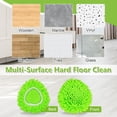 thumbnail image 4 of UYGDUY-6 Pack Mop Replace Heads Mop Heads Replacements for O-Cedar RinseClean 2-Tank Spin Mop System,Chenille&Microfiber Mop Head Refills for Multi-Surface Floor Dry/Wet Use,Reusable and Washable,Gre, 4 of 4