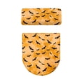thumbnail image 2 of HELLHERO Bathroom Toilet Cover Set Bat 2 Piece Elastic Bottom for Household Soft Toilet Seat Cover, 2 of 8