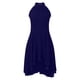 thumbnail image 4 of Vestidos Para Mujer Vestidos Elegantes Vestido de Lápiz Con Volantes de Doble Capa de Gasa Sin Mangas Con Cuello Redondo A La Moda Odeerbi  ODB160172, 4 of 8