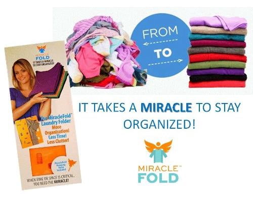 Miracle Fold Laundry Folder And Organizer