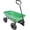 Green, variant on 10" Pneumatic Tire Garden Utility Wagon, 55L Multi-Purpose Yard Dump Cart with Easy Dump Feature, 300 lb. Capacity,Black