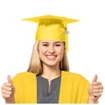 thumbnail image 5 of Shiny Graduation Cap with Tassel for Kindergarten Preschool High School and College Celebrations, 5 of 5